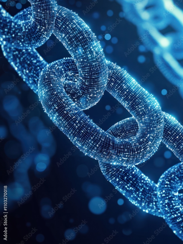 Poster blockchain technology background. bussines concept banner. blockchain vector concept illustration. b