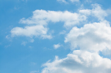 blue sky with clouds