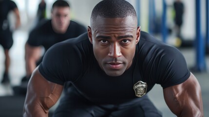 Physical fitness training routines designed for police officers