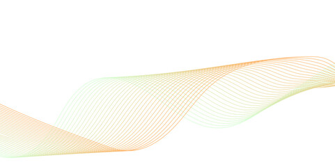 Abstract technology wave lines, frequency sound, data science, business wave line background. Abstract wavy element for design on transparent background isolated
