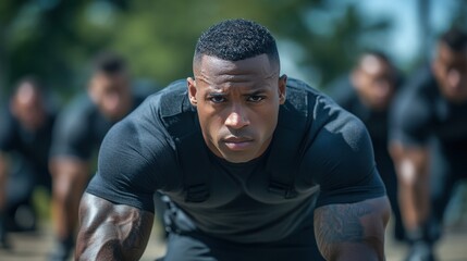 Physical fitness training routines designed for police officers