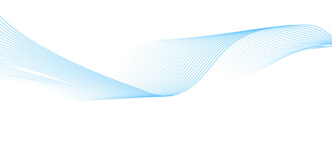Abstract technology wave lines, frequency sound, data science, business wave line background. Abstract wavy element for design on transparent background isolated
