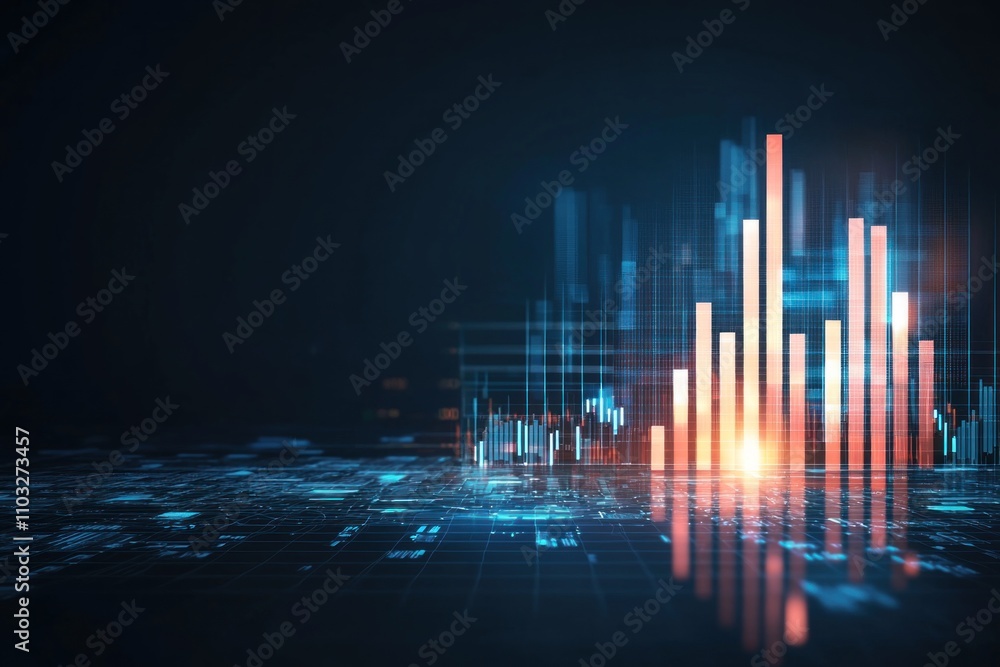 Poster data visualization trends digital space infographic tech environment abstract viewpoint business ins