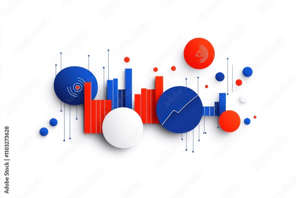 Aufkleber modern abstract data visualization digital space graphic design creative environment aesthetic viewp