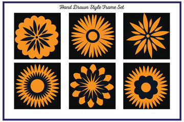 White, Golden, and Black Luxury Mandala Design on Black Background
