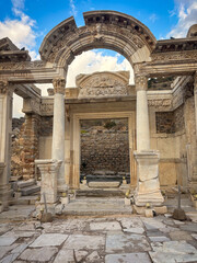 The ancient city of Ephesus, the house of lovers. The house of love.
