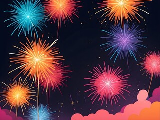 fireworks background