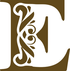 Naklejka premium Alphabet art color signs letters design