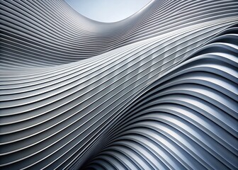 Abstract Gray Lines Wave Pattern on White Background Texture for Modern Design and Artistic Applications, Perfect for Home Decor, Business Presentations, and Creative Projects