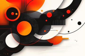Abstract art composition digital space graphic design modern aesthetic close-up view visual identity for marketing