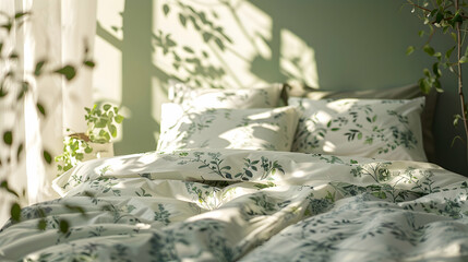 Modern style interior design 3d illustration