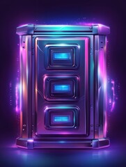 Obraz premium Database security software. Cyber crime, computer system hacking malware. Data protection, information privacy, data stealing metaphors. Vector isolated concept metaphor illustrations