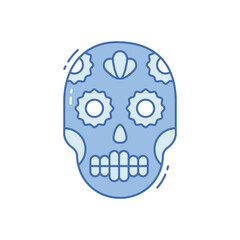   Skull vector icon