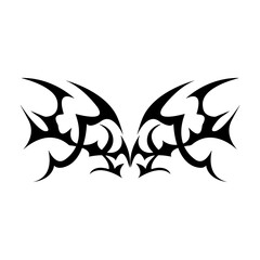 Stylized Cybersigil Floral Illustration