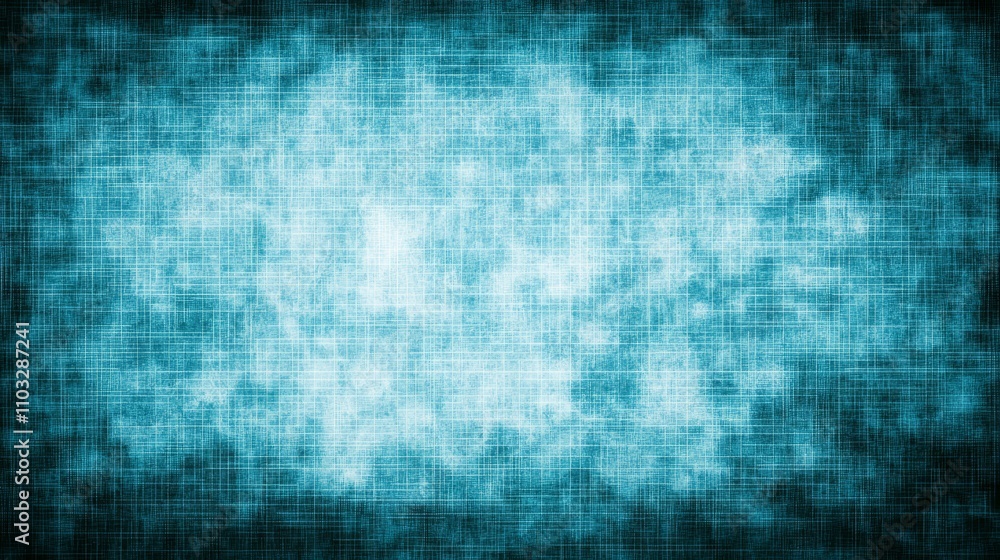 Poster dark blue grid background, abstract geometric pattern for tech, science and data visualization