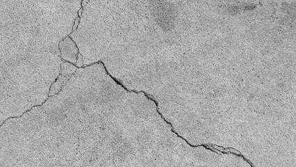 Cracked concrete wall texture, Cement background not painted in vintage style