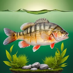 Fototapeta premium fish in water