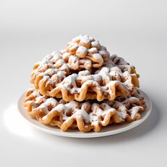 Delicious homemade cookies presentation