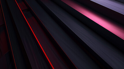 Obraz premium layered, black background, 4k wallpaper, hints of dark violet and light red, wallpaper, background, graphic design element