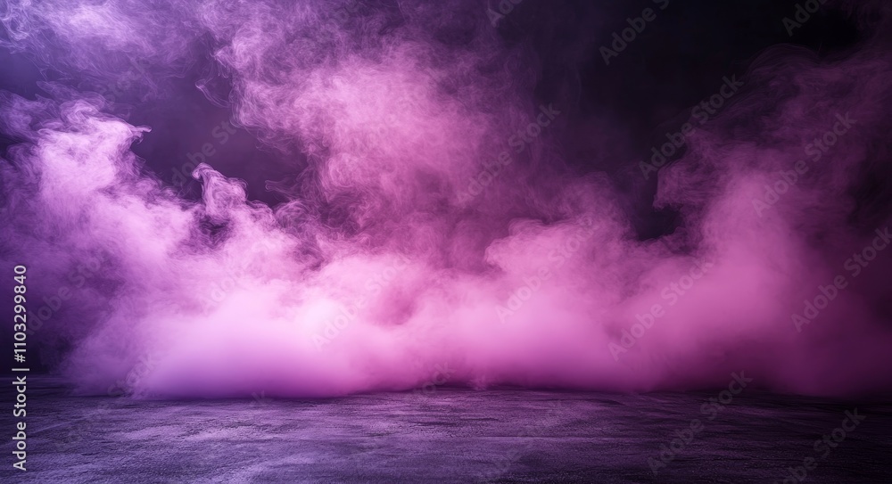 Canvas Prints clouds in the fog