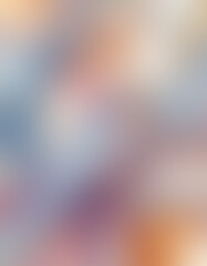 Vibrant Holographic Design Elements . Soft Calm Colours 