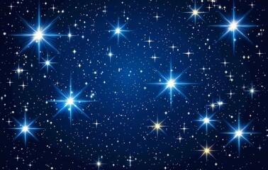Obraz premium sky with stars