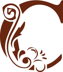 Naklejka premium Alphabet art color signs letters design