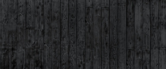 burnt wood planks rough background