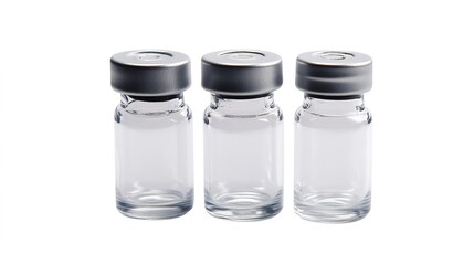 Peptide bodybuilding powder in a 3ml vial glass bottle, with a detailed and professional label, designed for fitness and bodybuilding enthusiasts, showcasing a sleek and modern product packaging.