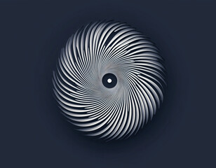 Abstract Spiral Design