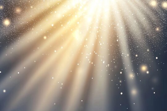 Modern sparkle dust creates a magical light effect with falling star trails, reminiscent of pixie glitter.