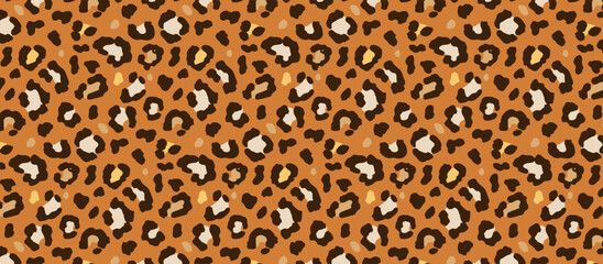 Cheetah and leopard print, spotted pattern and background