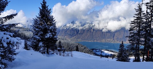 Landscape near Axalp, Switzerland