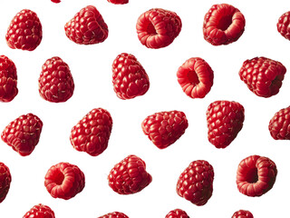 Juicy and Fresh Raspberries Ready to Eat