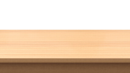 3d realistic of a wooden table