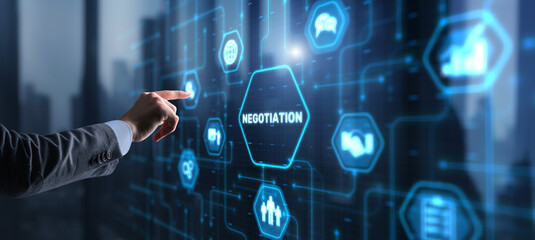 Negotiations and discussion of business strategies