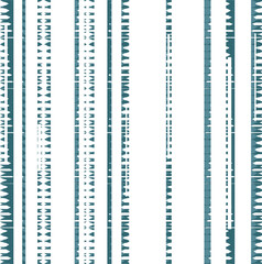 Small repeating geometric pieces create texture.