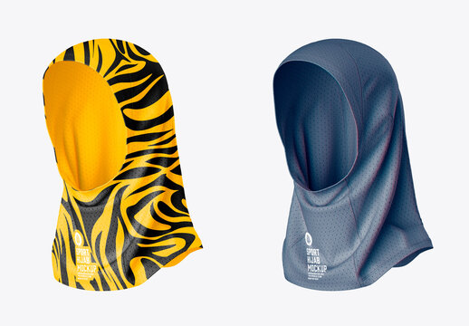Sport Hijab Mockup