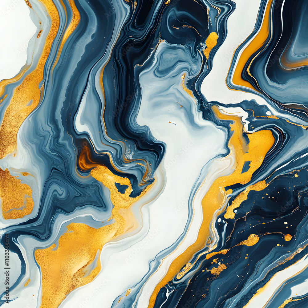 Poster abstract fluid art design digital creation colorful patterns modern aesthetics artistic perspective 