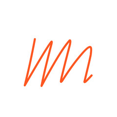 zig-zag line vector icon