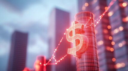 Creating a Dynamic Finance Presentation Slide for Effective Business Communication