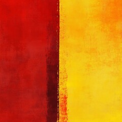Naklejka premium Deep red to yellow abstract gradient background.
