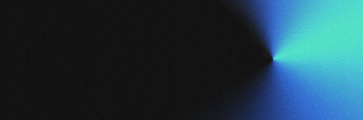glowing blue gradient shape and black grainy noise texture background smooth poster cover banner backdrop design