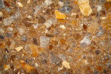 Crushed Granite Background - Close-up of Decomposed Granite Stone Rock Texture