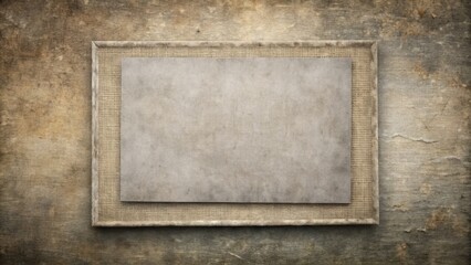 Blurred Gray Textured Paper Background for Creative Projects Featuring Blank Screen and Aged Album Cardboard Art Paper Texture in Horizontal Format