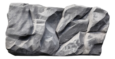 Textured grey rock with jagged, uneven surface