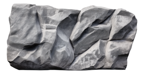 Textured grey rock with jagged, uneven surface