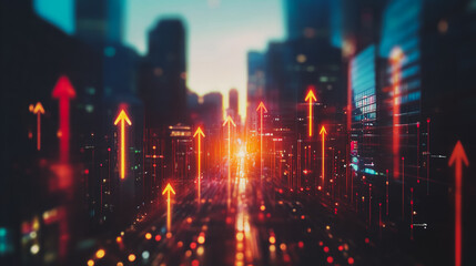 Smart digital city with connection cyber security network reciprocity over the cityscape . future smart wireless digital city and social media networking systems that connects people within the city