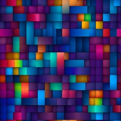 Colorful abstract design digital art modern aesthetic vibrant palette contemporary viewpoint visual concept for creativity