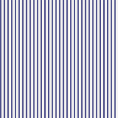 Vector illustration. Seamless pattern of thin blue vertical stripes of blackberry color on a light milky beige background. Print on textiles, fabric design, packaging, wrapping paper
